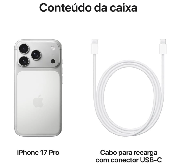 Apple iPhone 17 Pro 256 GB Branco 5G