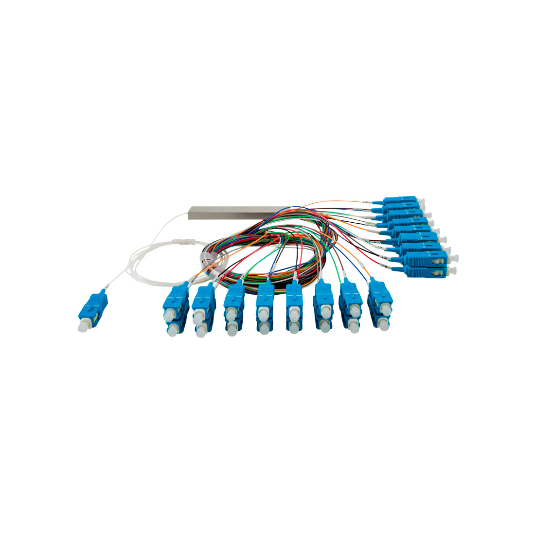 Splitter Óptico Balanceado XFS 1321 Intelbras 1 x 32 SC UPC