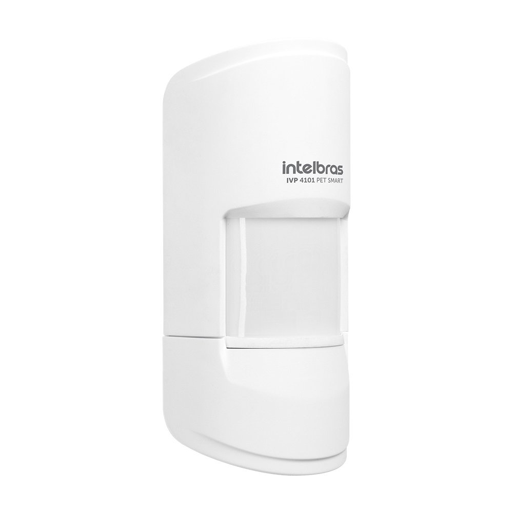 Sensor de Presença Infravermelho sem Fio Intelbras IVP 4101 PET SMART