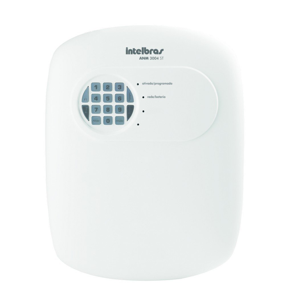 Central de Alarme não Monitorada 4 Zonas ANM 3004 ST Intelbras