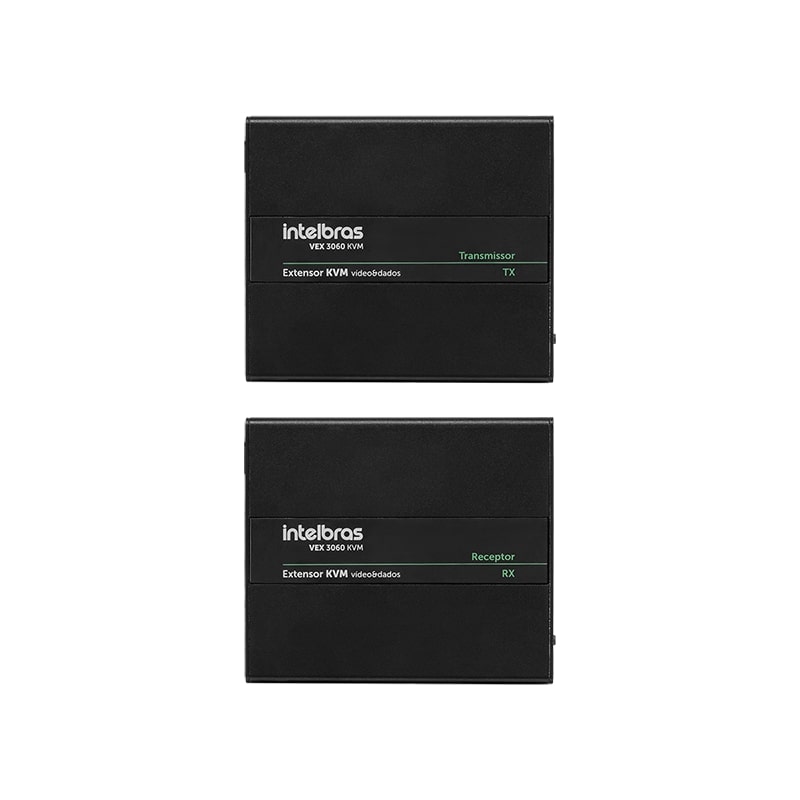 Extensor KVM Vídeo e Dados VEX 3060 KVM Intelbras