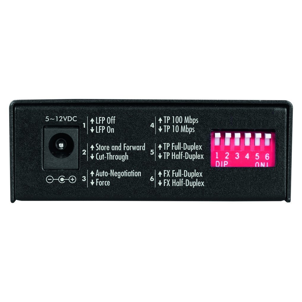 Conversor de Mídia Fast Ethernet Monomodo KFS 1120 Intelbras