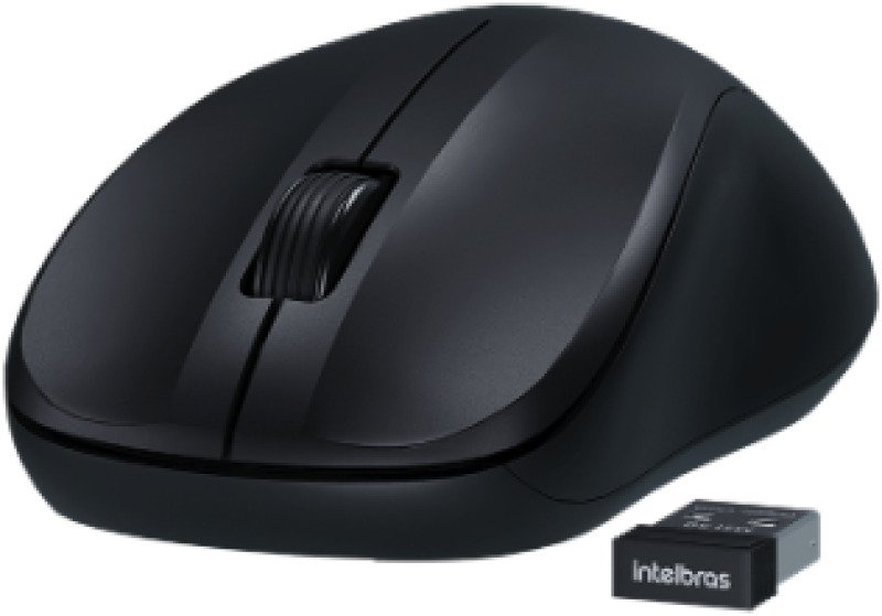 Mouse Intelbras MSI50 Sem Fio Preto