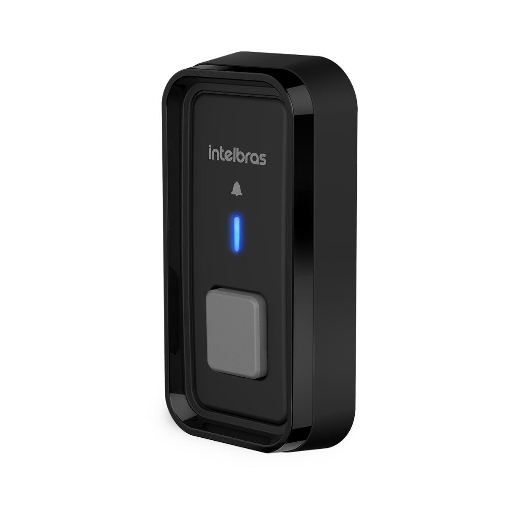 Módulo Externo Campainha CIB 101 ME Preto Intelbras