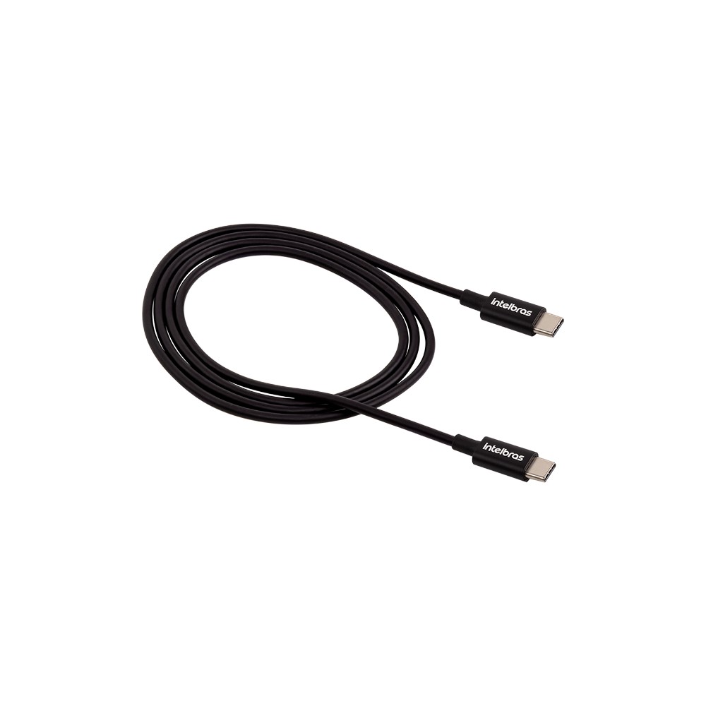 Cabo USB Micro - USB Preto PVC 1,2m Intelbras EUAB 12PP