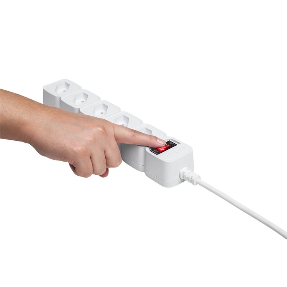 Protetor Eletrônico 5 Tomadas EPE 205+ BR Intelbras