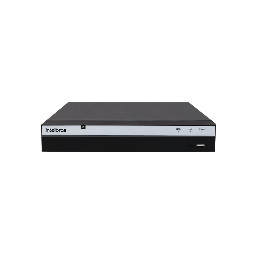 NVD 8 Canais IP POE HD 2 TB NVD 3308P Intelbras