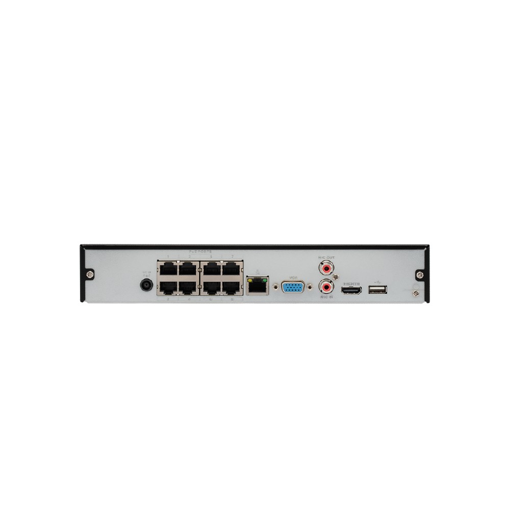 NVD 8 Canais IP POE HD 2 TB NVD 3308P Intelbras
