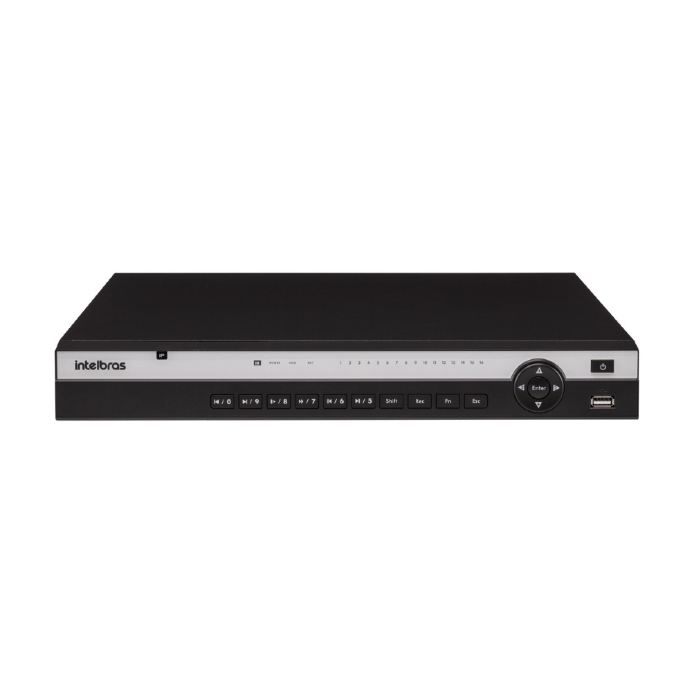 NVD 16 Canais IP HD 1TB NVD 3316P Intelbras