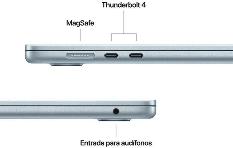 MacBook Air 15.3″ Chip M4 16 GB RAM 512 GB SSD Silver