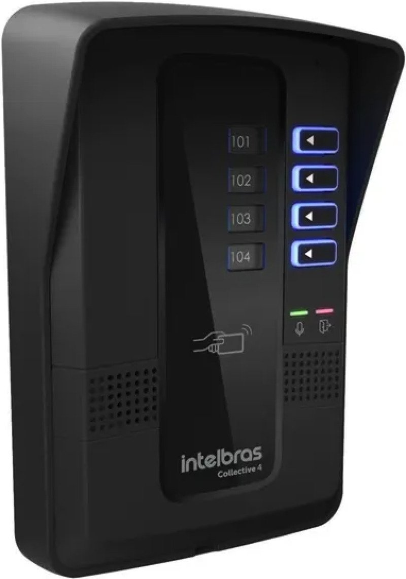 Porteiro Eletrônico Coletivo Collective 4 Intelbras