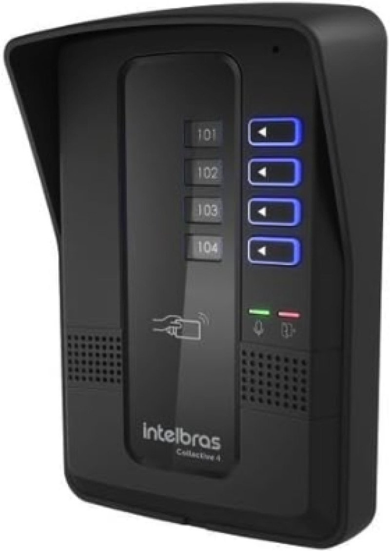 Porteiro Eletrônico Coletivo Collective 4 Intelbras