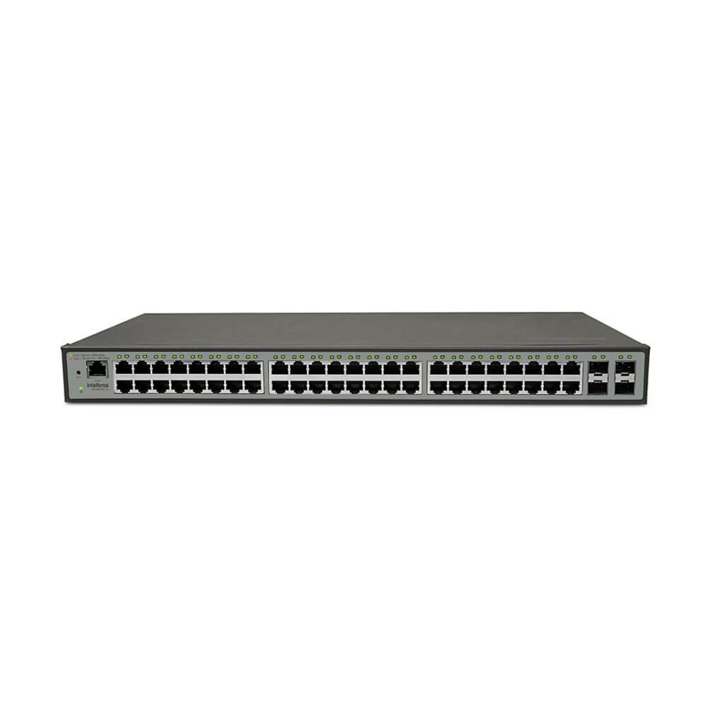 Switch Gerenciável 48P Giga SG 5204 MR L2+ SKD Intelbras