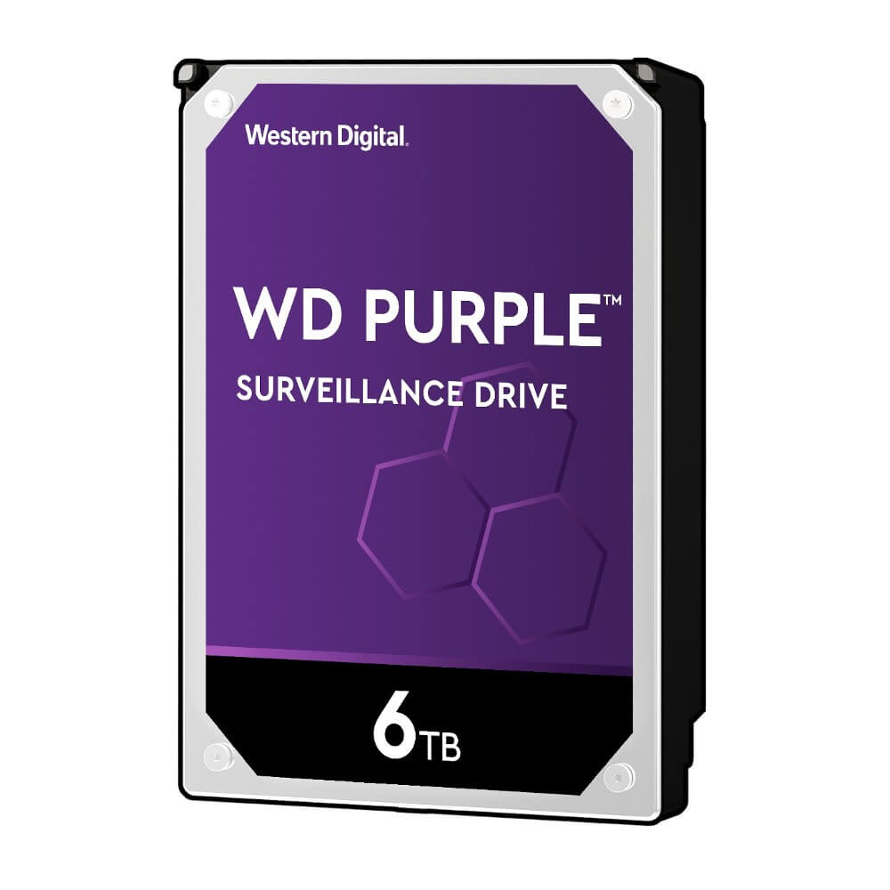 Disco Rígido CFTV HD 6 TB WD Purple Intelbras