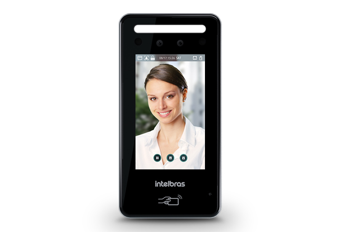 Controlador de Acesso Facial SS 3540 MF FACE EX Intelbras