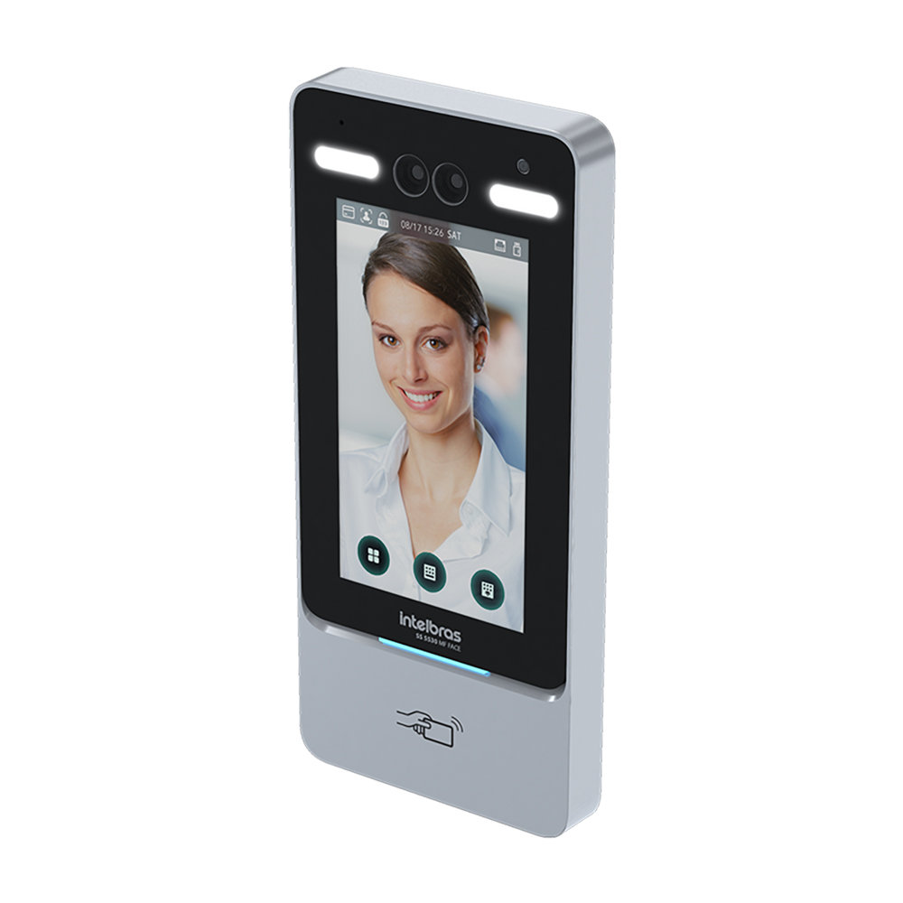 Controlador de Acesso Facial SS 5530 MF FACE Intelbras