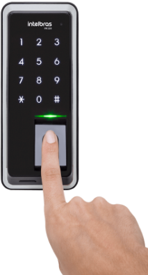 Fechadura Digital Sobrepor Intelbras FR 220