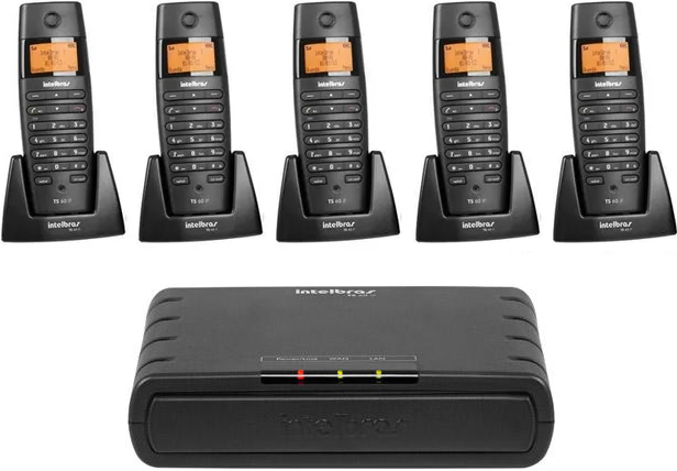 Microcentral Telefônica IP Sem Fio Intelbras TS 60 IP
