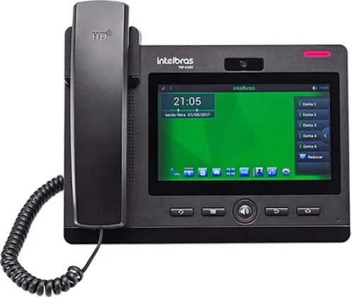 Telefone IP Giga TIP 638V Vídeo Chamada Intelbras