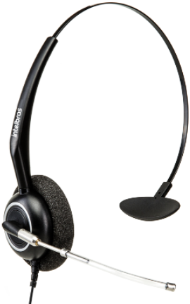 Headset Mono Intelbras THS 55 RJ9