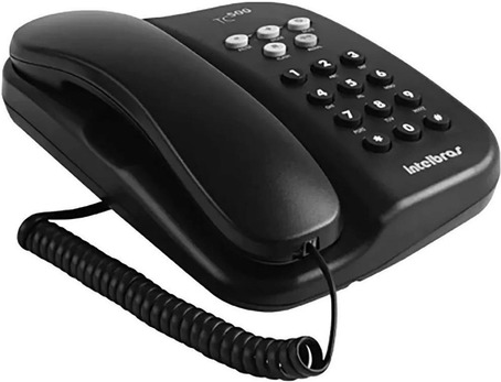 Telefone Sem Chave Intelbras TC 500 Preto