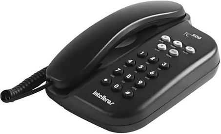 Telefone Sem Chave Intelbras TC 500 Preto