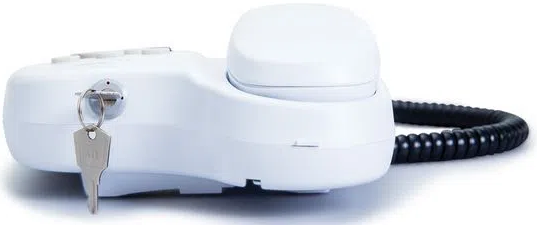 Telefone com Chave Intelbras TC 500 Branco