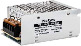Fonte Alimentação 12,8V 3A EFM 1203 Intelbras