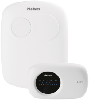 Central de Alarme Monitorada 18 Zonas Intelbras AMT 2118 EG