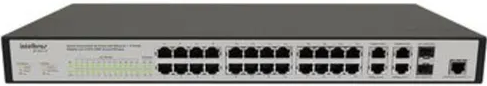 Switch Gerenciável 24 Portas Fast Ethernet SF 2842 MR Intelbras