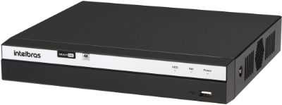 DVR 8 Canais HD 8 TB MHDX 5208 Intelbras