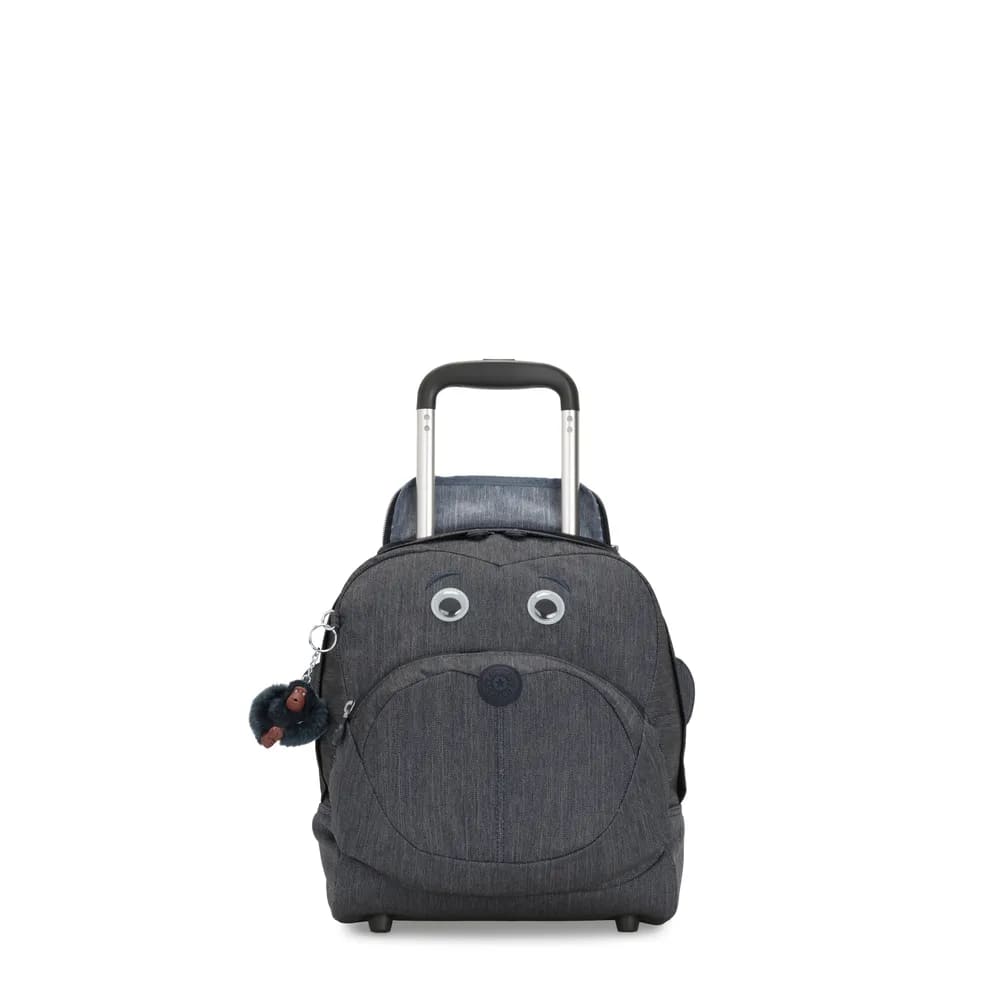 Mochila Kipling Marine Navy Cinza Pequena