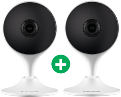 Kit Câmera de Vídeo Wi-Fi Full HD iM3 C Duo Intelbras