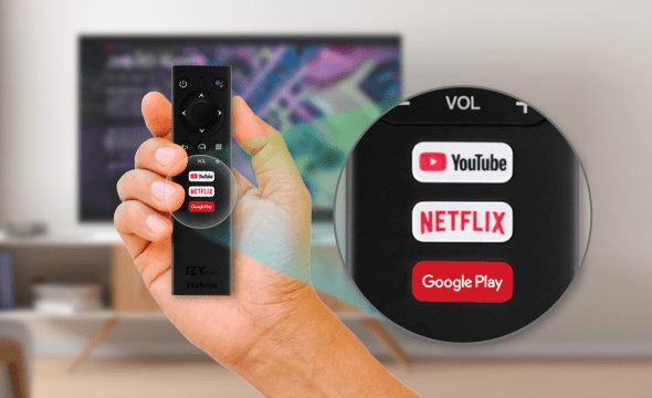 Controle Remoto IR - BT Izy Play IZYC02 Intelbras