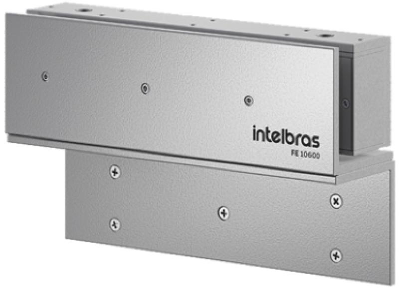 Fechadura Eletroímã 600 Kgf com Sensor FE 10600 Intelbras
