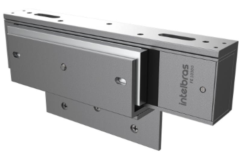 Fechadura Eletroímã 300 Kgf com Sensor FE 10300 Intelbras