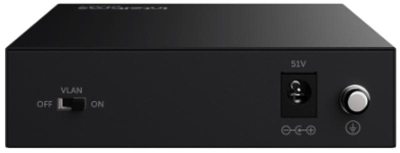Switch 5 Portas Gigabit Ethernet com 4 Portas PoE+ Intelbras S1005G P