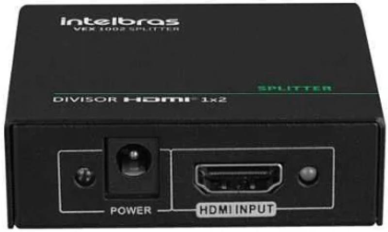Divisor HDMI Splitter 1x2 Intelbras VEX 1002