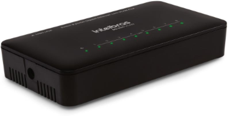 Switch 8 Portas Gigabit Ethernet VLAN Fixa SG 800 VLAN Intelbras