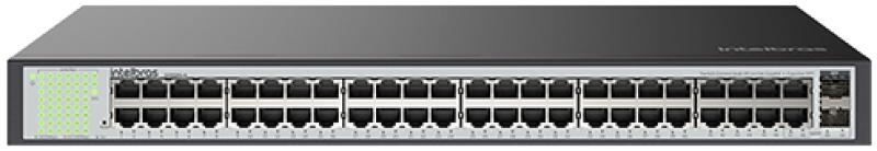 Switch Gerenciável 48 Portas Gigabit Ethernet 2 Portas SFP S2050G A Intelbras