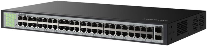 Switch Gerenciável 48 Portas Gigabit Ethernet 2 Portas SFP S2050G A Intelbras