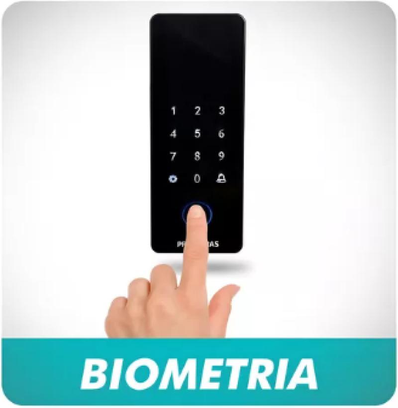 Fechadura Digital Inteligente Biométrica Sobrepor Primebras