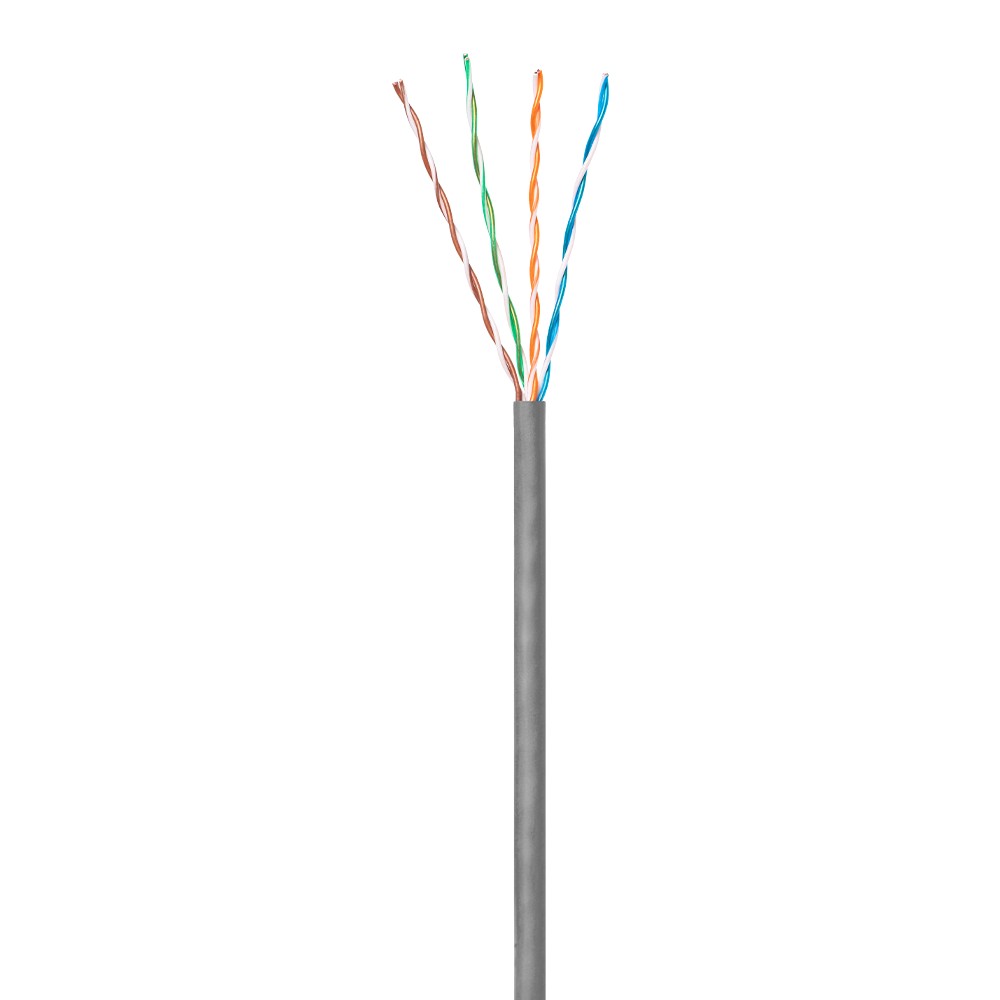 Cabo Lan UTP 4P Cat5e 100m CMX Cinza IMPACT IL5CCZ Intelbras