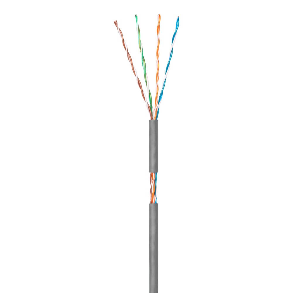 Cabo Lan UTP 4P Cat5e 100m CMX Cinza IMPACT IL5CCZ Intelbras