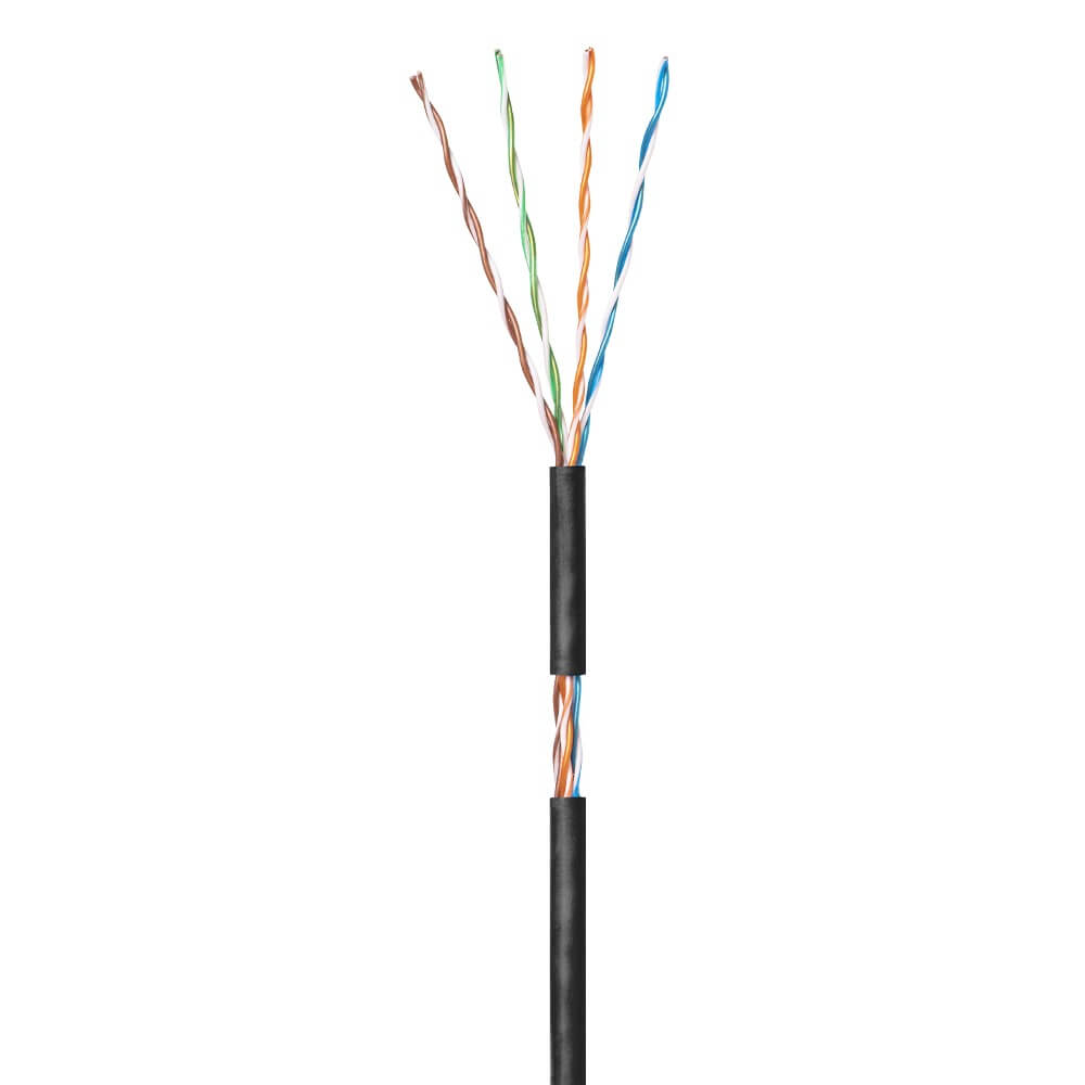 Cabo Lan UTP 4P Cat5e 100m CMX Preto IMPACT IL5CPR Intelbras