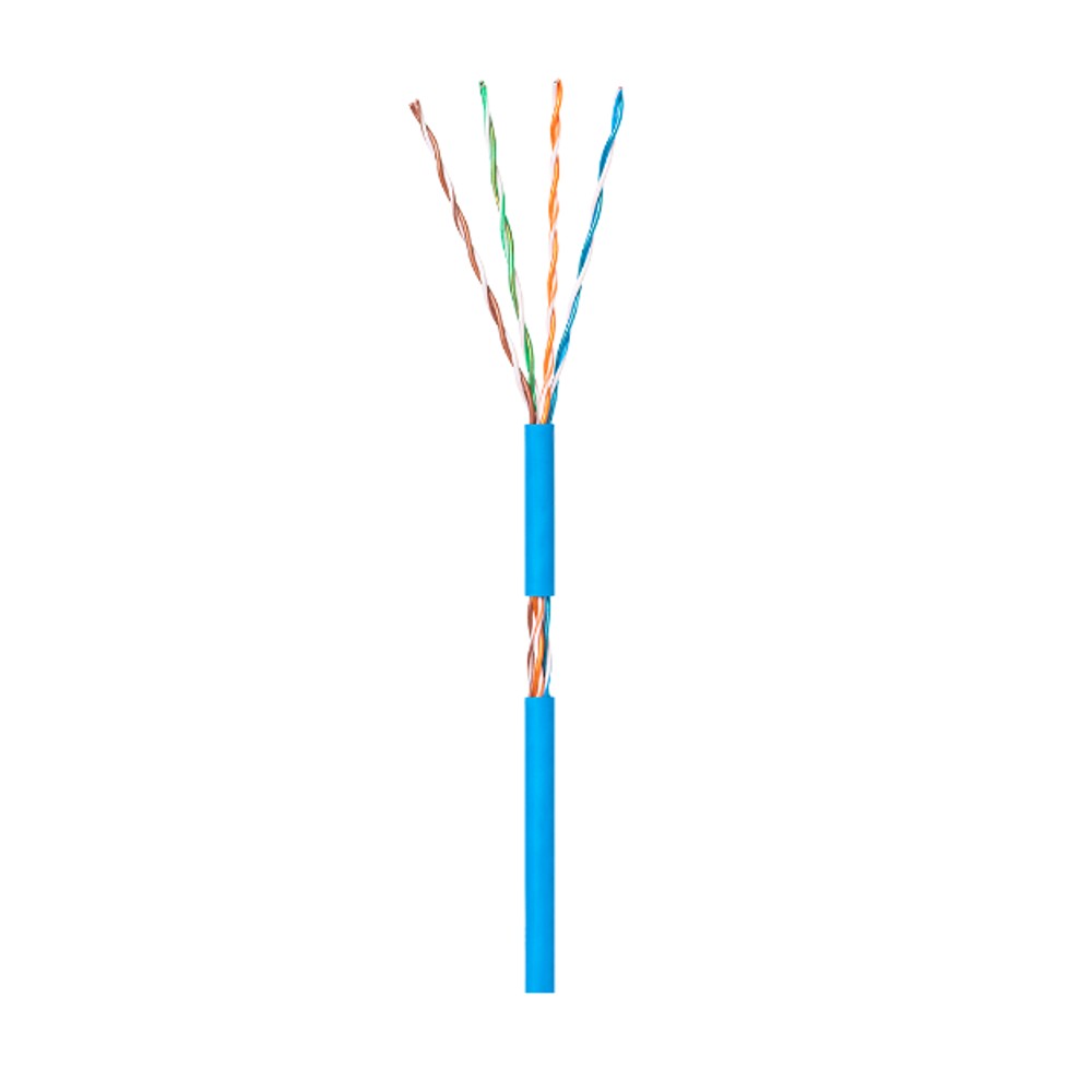 Cabo Lan UTP 4P Cat6 305m LSZH Azul IMPACT GIGA IG6LAZ Intelbras
