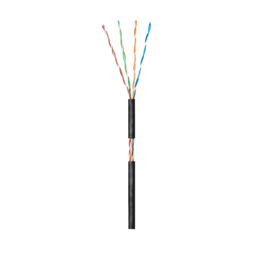 Cabo Lan UTP 4P Cat6 305m LSZH Preto IMPACT GIGA IG6LPR Intelbras
