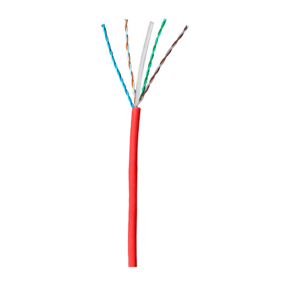 Cabo Lan UTP 4P Cat6 305m LSZH Vermelho IMPACT GIGA IG6LVE Intelbras