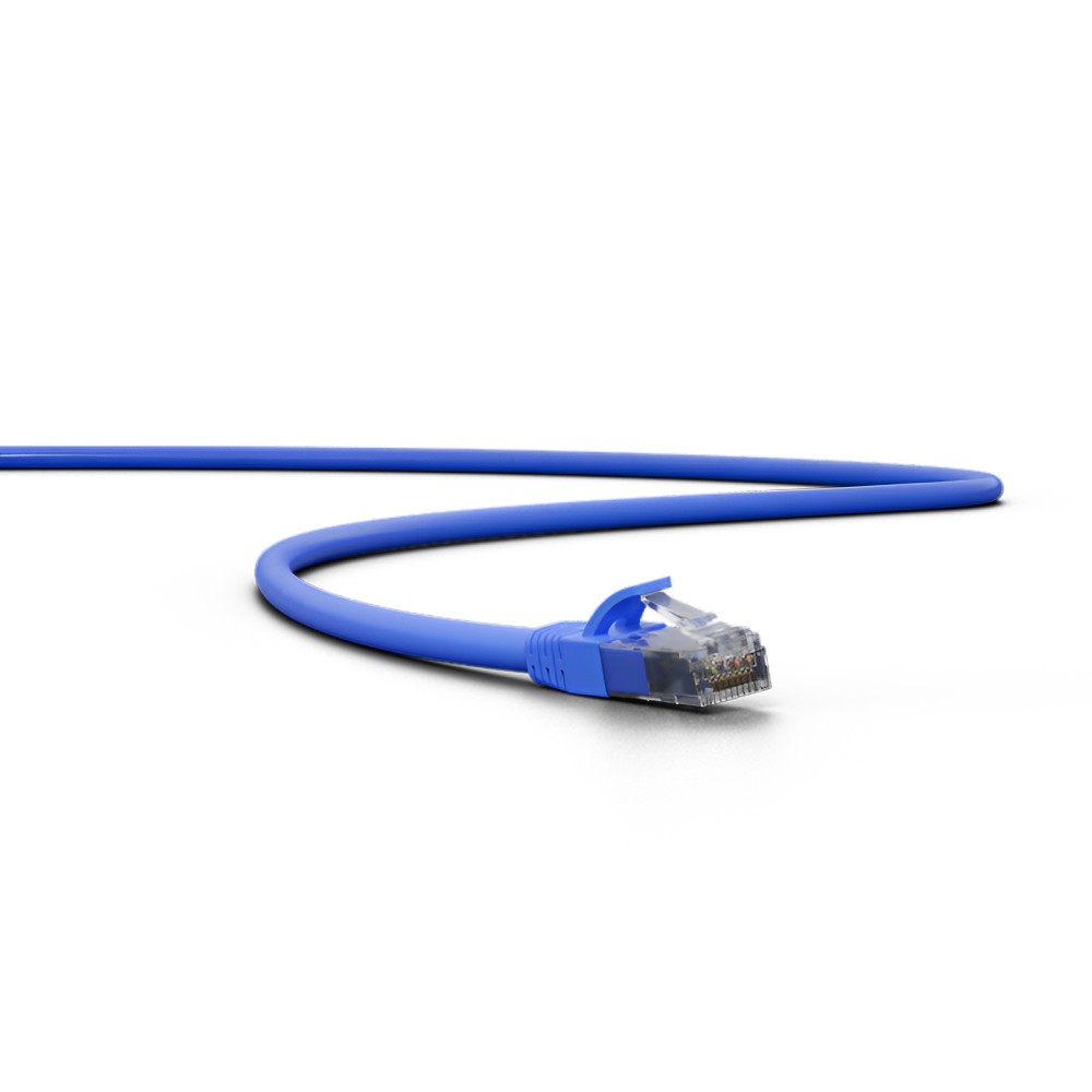 Patch Cord Impact Giga U/UTP 4P Cat6 Azul 2m LSZH Intelbras
