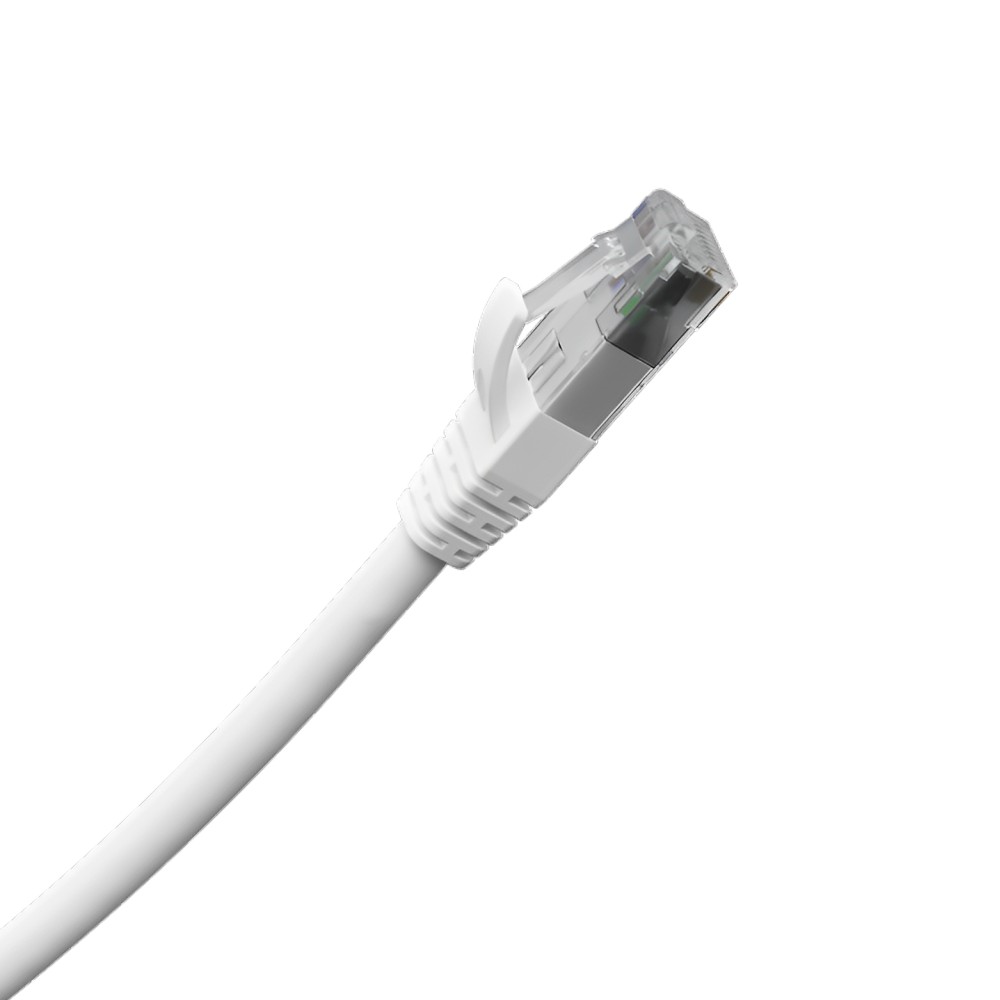 Patch Cord Impact Giga U/UTP 4P Cat6 Branco 0,5m LSZH Intelbras